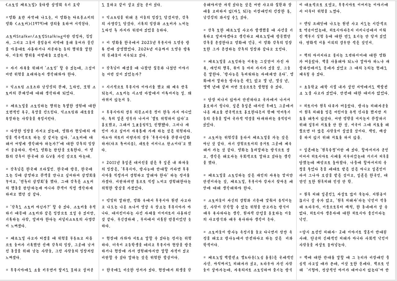 〈스토킹 체르노빌〉 들다방 상영회 속기 요약 도 못하고 같이 살고 있는 분이 있다. 이 대조적으로 보였고, 후쿠시마로 이어지는 이야기에 서 더욱더 위험을 느꼈다. =영화 초반 자막에 나오듯, 이 영화는 타르콥스키의 영화 <스토커>(1979)에 경의를 표하며 시작된다. 스토커Stalker/스토킹Stalking이란 잠입자, 침입 자, 그리고 그들이 출입금지 지역에 몰래 들어가 물건 을 마음대로 사용하거나 처분하는 등의 행위를 말한 다. 이들의 행위를 어떻게들 보셨는지. = 자기 자유를 위해서 ‘스토킹’ 할 수 있는데, 그것이 어떤 위험을 초래하는지 생각해봐야 한다. = 익스트림 스포츠와 남성성의 관계, 도파민, 모험 스 토커의 관계성에 대해 생각하게 되었다. = 체르노빌을 스토킹하는 행위는 특별한 경험에 대한 보편적인 욕구, 욕망을 건드린다. 익스트림과 새로움을 욕망하는 사람들을 유입시킨다. = 다양한 입장을 가지고 있는데, 영화가 현실에의 개 입을 적극적으로 하는 것 같지는 않다. ‘스토커에 대 해서 어떻게 생각해야 하는가?’에 대한 감독의 입장 이 궁금하다. 적어도 영화는 판단을 보류한다. 이 영 화의 감독이 한국에 와 GV를 가진 것으로 아는데. = 감독님은 한국계 브라질인. 한국에 방문, 한국에 오는 김에 상영하고 관객을 만나고 싶어하여 상영회를 꾸미고, ‘변두리 상영회’를 했다. 그때 감독은 스토커 의 행동을 판단하는게 아니라 관객이 직접 생각하게 하려고 했던 것 같다. = ‘감독도 스토커 아닌가?’ 할 수 있다. 스토커를 추적 하기 때문에 스토커와 같은 입장으로 보일 수 있지만, 기록하는 사람, 알려야 한다는 저널리스트로의 사명감 이 느껴졌다. = 체르노빌 사고가 터졌을 때 위험을 무릅쓰고 처음 으로 들어가 기록했던 선배 감독의 입장, 그곳에 남겨 진 동물을 위해 남는 사람들, 그런 사람들의 입장처럼 느껴졌다. = 후쿠시마에도 소를 키우면서 팔지도 못하고 살처분 = 익스트림을 위해 온 이들의 입장도 담겼지만, 감독 의 사명감도 담겼다. 기록의 입장과 스토커가 느끼는 도파민 두 가지가 뒤섞여 있었을 듯하다. = 이 영화를 한국에서 2023년 후쿠시마 오염수 방 류 전에 상영했었다. 2024년 지금까지 오염수 방류 의 문제들이 지속되고 있다. = 감독님이 계셨을 때 나왔던 질문과 나눴던 이야기 는 어떤 것이 있었는가? = 시기적으로 후쿠시마 이야기를 했고 왜 계속 반복 되는지, 스토커는 시스템 바깥에서 이루어지는 일. 왜 바뀌지 않는지 등. = 후쿠시마의 경우 의문스러운 점이 한두 가지 아니었 다. 특히 일본 정부가 나서서 ‘별로 위험하지 않다’고 홍보했고, 그래서 도쿄올림픽도 진행됐다. 그러나 개 인이 가고 싶어서 자유롭게 가게 하는 것은 위험하다. 아즈마 히로키 비평가의 경우 ‘후쿠시마를 관광사업화 하자(다크 투어리즘), 새로운 비지니스 찬스이다’고 했 다. = 2011년 동일본 대지진을 겪은 후 일본 내 좌파들 의 입장은, ‘후쿠시마, 방사능에 반대할 거라면 후쿠 시마를 직접가서 경험하고 말해야 한다’ 하는 정서를 가졌다. 비판하려면 몸으로 직접 느끼고 경험해한다는 위험한 발상을 가졌었다. = 엄밀히 말하면, 영화 속에서 후쿠시마 원전 사고라 고 나오는 나온 쓰나미 영상 속 장소는 후쿠시마가 아 니다. 대지진이라는 사건 자체를 이미지로서 사용하신 것 같다. 무신경하게 , 무지에서 비롯된 연출이었던 듯 하다. = 현장에 가봐야 비로소 말할 수 있다는 정서는 위험 하다. 더욱이 고등학생을 데리고 후쿠시마 현장을 방문 하거나 현장에 가서 경험해야지만 말할 자격이 있고 비판할 수 있다 말하는 것은 위험한 발상이다. = 한국에도 비슷한 정서가 있다. 현장에서 희생을 감 수해야지만 자격 있다는 것은 어떤 사고와 질환과 장 애를 고려하지 않(아도 되)는 비장애인의 건장한 몸, 남성성의 과시일 수도 있다. = 감독 또한 체르노빌 사고가 발생했을 때 사건을 기 록하고 알려야겠다고 생각하고 체르노빌에 방문했던 감독을 존경한다고 영화에 언급. 이 영화 감독의 입장 또한 그가 존경하는 감독의 입장과 같다고 보인다. = 체르노빌을 스토킹하는 이유는 그것만이 가진 자 유, 개인의 행복, 취미 등 여러 가지가 있을 것. 그들 은 말한다. ‘방사능은 두려워하는 자에게만 온다’. 영 화에서 말하듯 방사능은 색도 없고 몇 년, 몇십 년, 몇백 년에 걸쳐 어떤 모습으로든 발현될 수 있다. = 당장 티나지 않아서 안전하다고 국가에서 나서서 홍보하기 쉽니다. 일본 동일본 대지진 후에도 그곳에서 나온 채소를 전국적으로 홍보한다든지 함께 먹어주기 등의 운동을 벌여 국가적 역경을 타개하려는 움직임이 있었다. = 스토커는 위험성을 몰라서 체르노빌을 가는 것은 아닌 것 같다. 자기 경험으로서의 증거로 그곳에 계속 해서 가는 것 같다. 영화는 돌려말하는 방식으로 경 고, 생각은 해보자는 우회적으로 말하고 있다는 생각 을 했다. = 체르노빌을 스토킹하는 것은 개인의 자유는 맞지만 안전이라는 것, 체르노빌, 후쿠시마 갑자기 찾아온 재 앙에 대해 생각해봐야 한다. = 스토커들이 자신의 경험과 기준에 맞춰서 움직이는 것, 사람이 감각할 수 없는 위험을 안고가는 방식이 매우 유사하다는 생각. 원자력 산업을 옹호하는 이들 의 사고방식과 매우 유사하다 생각이 든다. = 스토커들이 방사능 측정기를 들고 다니면서 잠깐 측 정을 해보고 방사능에서 안전하다고 하는 것은 비과 학적이다. = 체르노빌 핵발전소 멜트다운(노심 용융)은 국제적인 사건. 아직까지도 피해자가 있고, 트라우마 가진 사람 들이 살아가는데, 자유의지로 스토킹하며 즐기는 방식 = 엔딩 크레딧에 나오는 원전 사고 지도는 시간적으 로 역순이었는데, 히로시마라든지 비키니섬에서 이뤄 진 핵무기 실험 등에 대한 연도 표기는 안 담겨 있었 다. 평화적 이용 이외의 경우만 적은 것인지. = 핵의 아버지라고 불리는 오펜하이머에 대한 영화 가 떠올랐다. 핵을 사용해야 되느냐 말아야 하느냐 개 발과정에서도 문제가 있었고 그 때의 논의는 현재도 계속될 수 있다. = 초등학교 재학 시절 내가 살던 지역에서도 핵발전 소 노출 사고가 있었다. 안전에 대한 대비가 없었다. = 히로시마 원폭 다큐가 떠올랐다. 방사능 피해자분들 이 원폭 피해를 입은 어린이들 추적 검사를 했지만 치 료를 해주지 않았다. 어떤 영향을 미치는지 관찰하기 위해 일부러 치료를 안 한 것. 미국이 그때 치료를 해 줬으면 더 많은 사람들이 살았을 것이다. 책임, 배상 을 하지 않기 위해 치료를 하지 않음. = 일본에는 ‘원폭수첩’이란 게 있다. 할아버지가 군인 이어서 히로시마로 시체를 치우러갔는데 거기서 피폭을 당했는데 폐암으로 돌아왔다. 나중에 할아버지의 수 첩을 주었다 돈을 제대로 받은 것은 아니고 일본인이 라서 그나마 보상을 받은 것이고, 일본은 한국인, 대 만인 또한 원폭피해 인정 안 함. = 원폭 피해 일본인도 자살로 많이 죽는다. 지원금이 끊기니 살 수가 없고, ‘원폭 피해자’라는 낙인이 작동 해 트라우마, 이웃으로부터 배척, 한 동네에서 살 수 없다. 히로시마 생존자에 대한 히로시마 출신이라는 낙인. =당시 조선인 피해자- 2세 이야기로 결혼이 반대된 사례. 단순히 신체적인 피해가 아니라 사회적 낙인이 사람들을 자살로 몰아넣는다. = 핵에 대한 반대를 말할 때 그 논리가 비장애인 중 심적 사고일 때가 큰데, 이것 또한 문제다. 핵으로 인 해 ‘기형아, 정상적인 아이가 태어나지 않는다’며 반